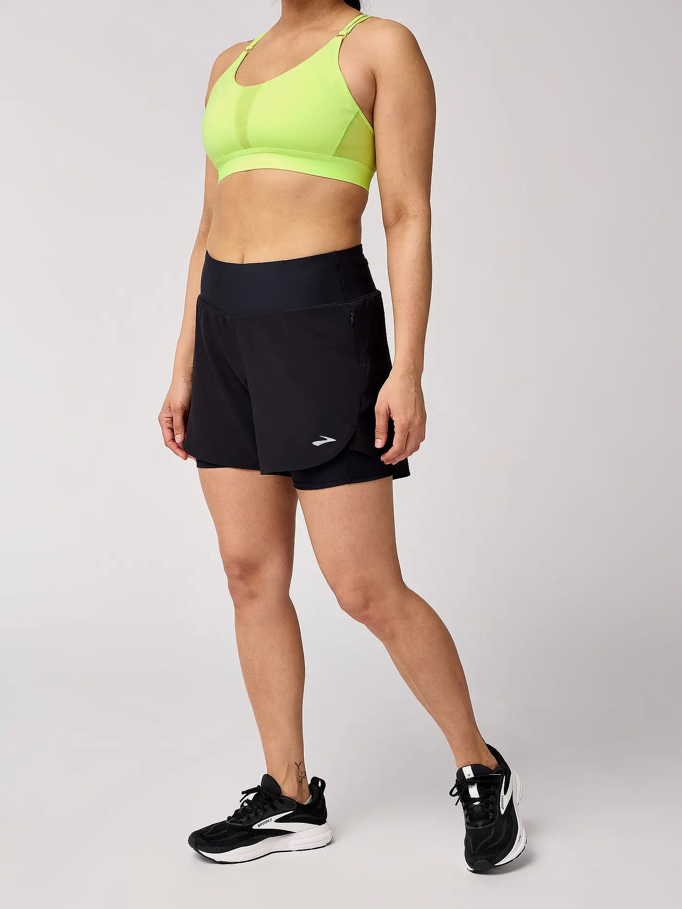 BROOKS | Damen Laufshort Chaser 5 2in1 2.0 | 
